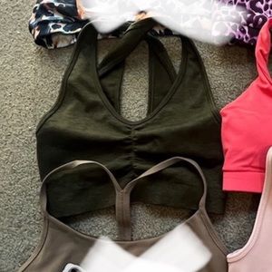 bundle - 2 leggings, tank and amplify bra